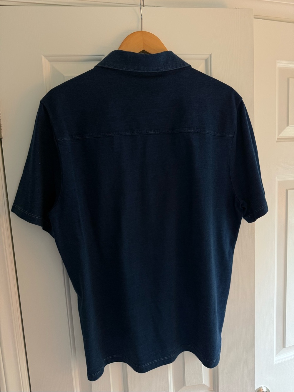 Madewell Men's Indigo-Dyed Camp Collar Shirt - Picture 3 of 3